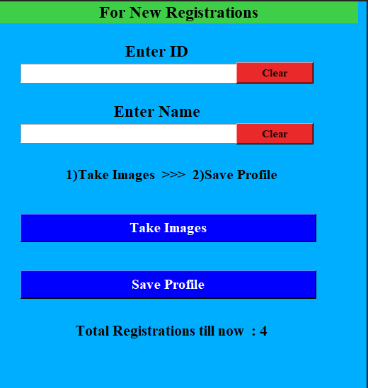 new registration